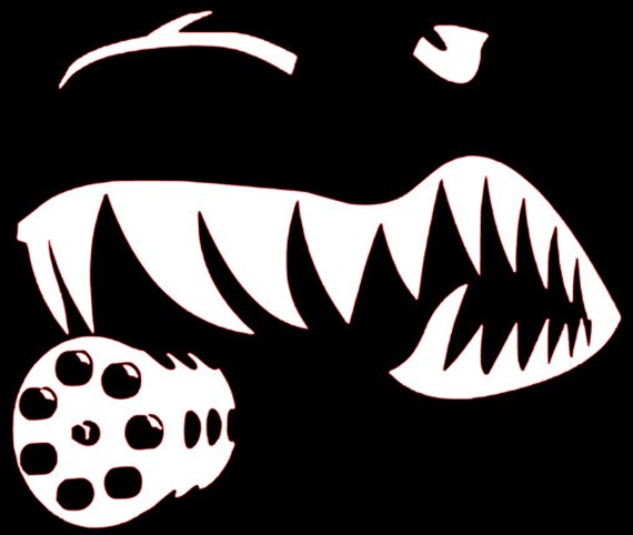 A-10 Warthog Nose Art Decal Sticker AR15 Mag well stickers | Etsy