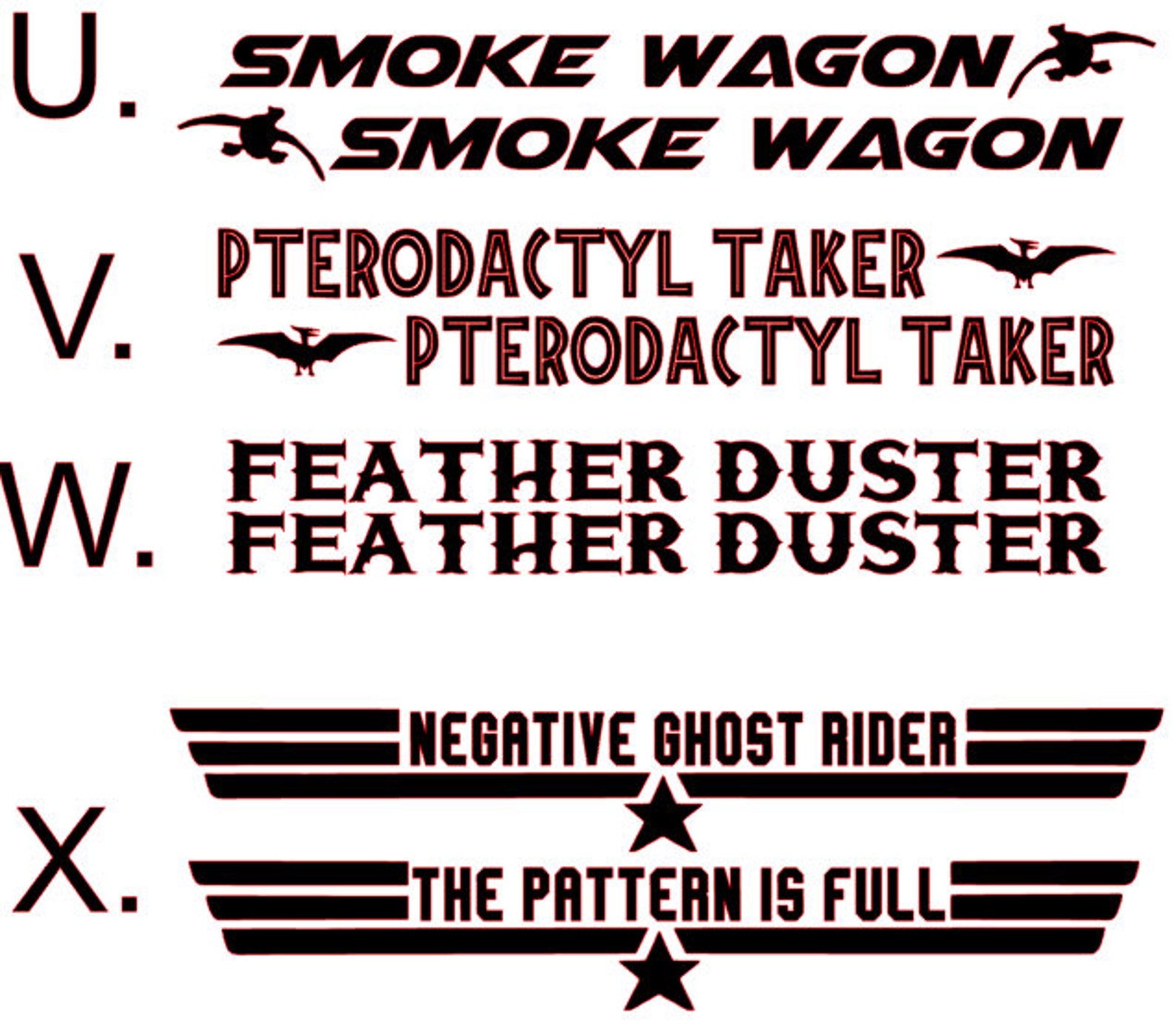 Shotgun Barrel Decal Stickers Custom Sayings Personalized Etsy