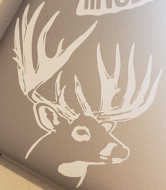 Choose Color/Sze Whitetail Deer Vinyl Decal Sticker Hunting Hunter Buck Outdoor 