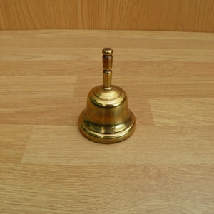 Brass Bell - Vintage Home Decor, Decorative, Ornamental, Brassware