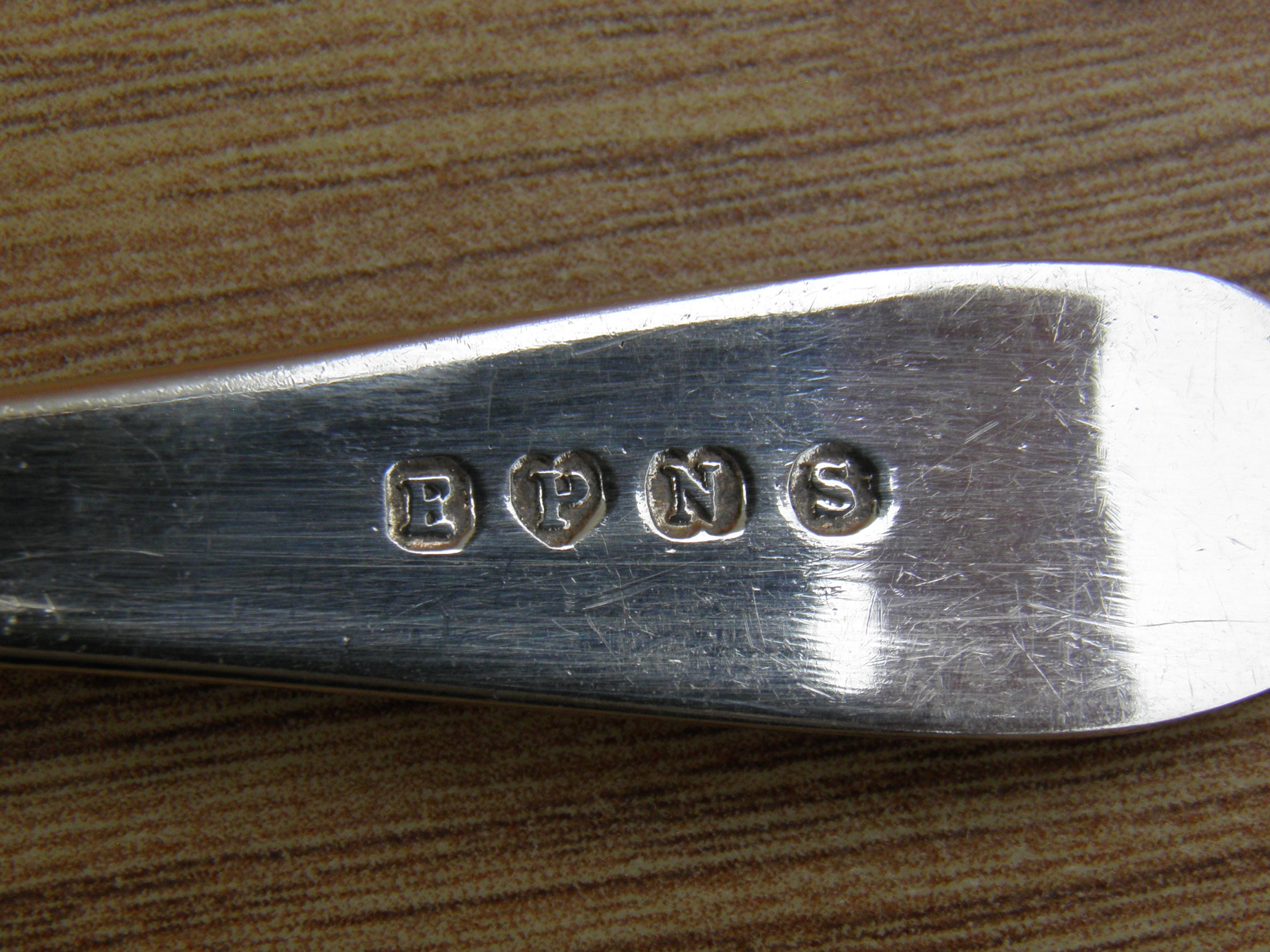 Silver Plated/epns Dessert Spoons & Serving Spoon Boxed Etsy