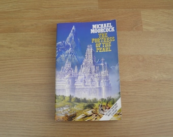 The Fortress of the Pearl by Michael Moorcock - Published 1990 by Grafton Books - Vintage Paperback, Fantasy