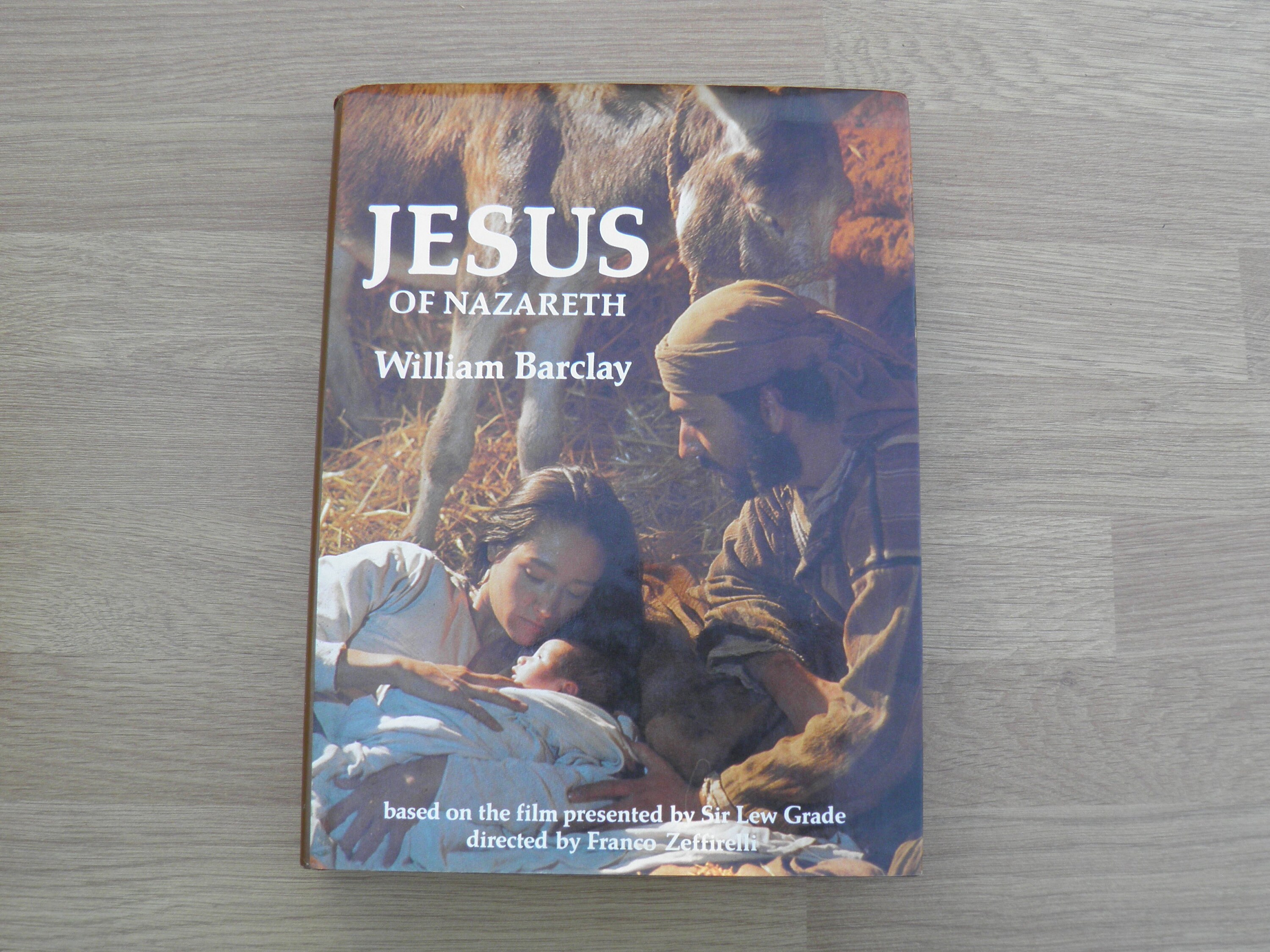 Jesus of Nazareth by William Barclay - 1977 Vintage Hardback - Etsy
