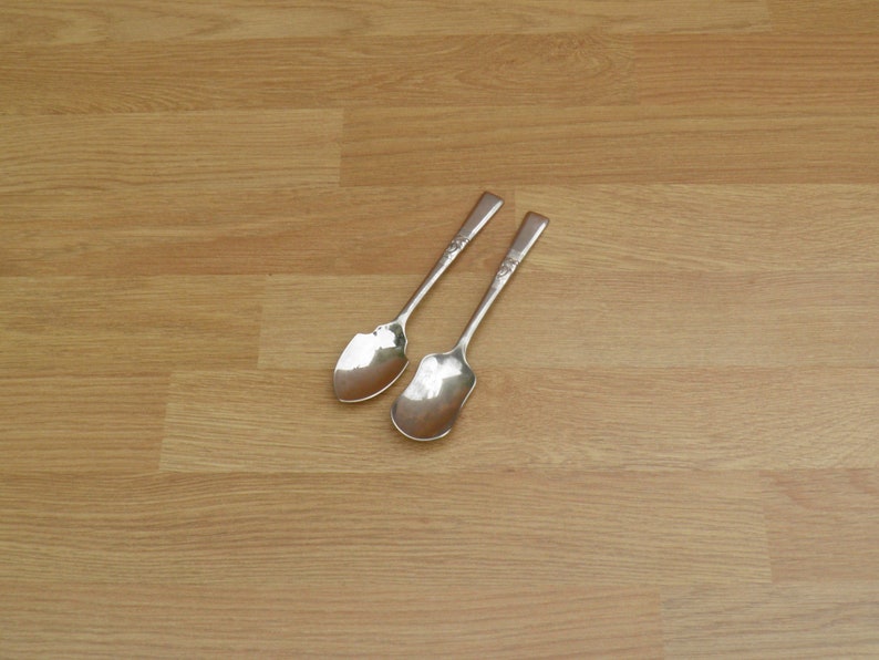 Silver Plated/epns Jam & Sugar Spoons Made in Sheffield Etsy UK