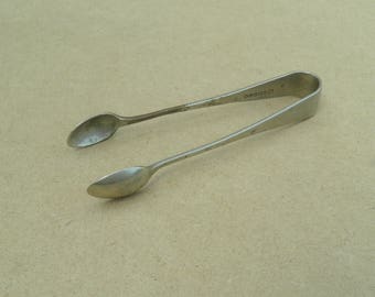 Silver Plated Sugar Tongs - Vintage Cutlery, Tableware, Flatware