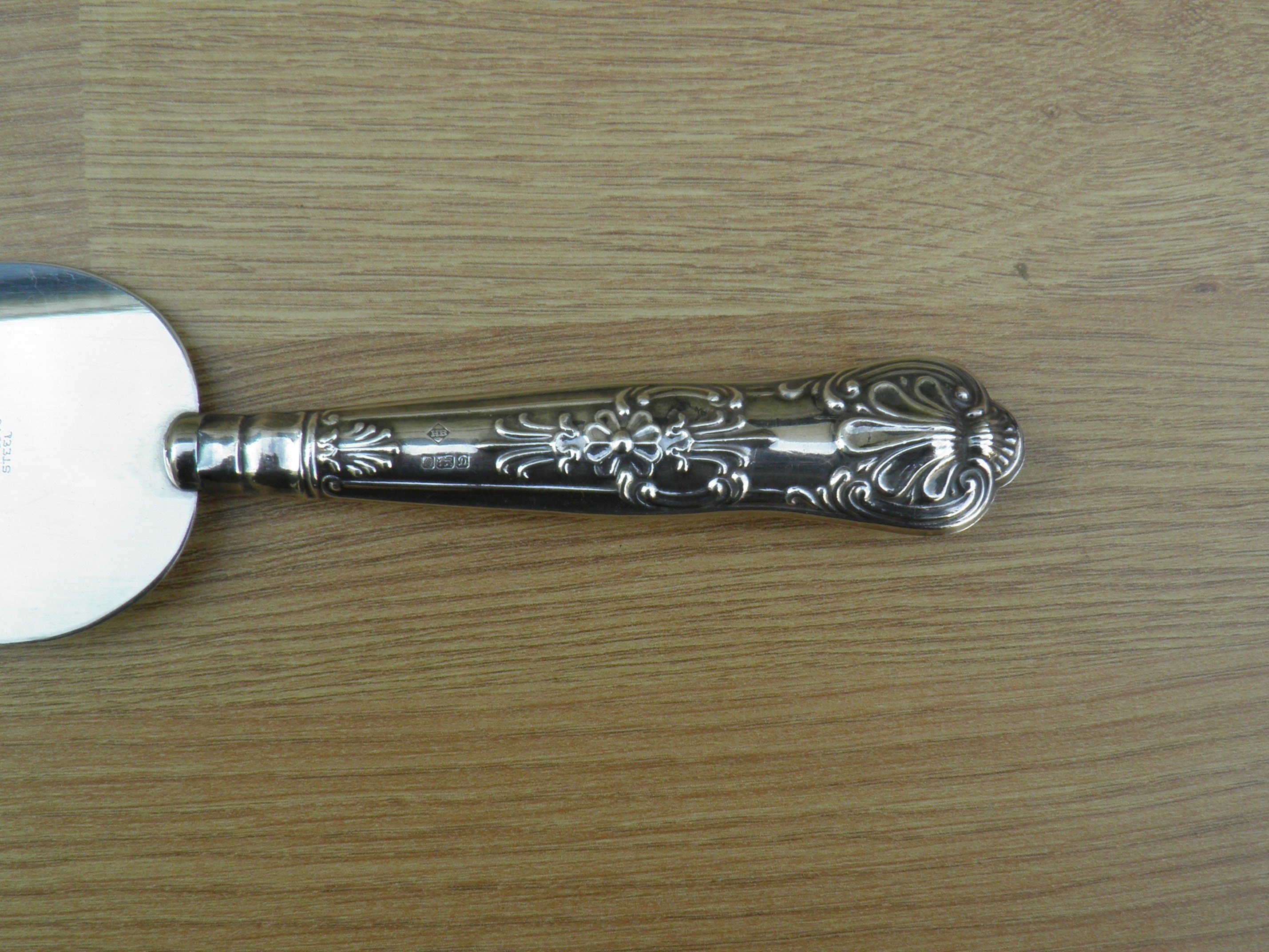 【Harrison Brothers】  サーバー 【シルバープレート】 Harrison Brothers Pie Server With Silver Handle & Stainless