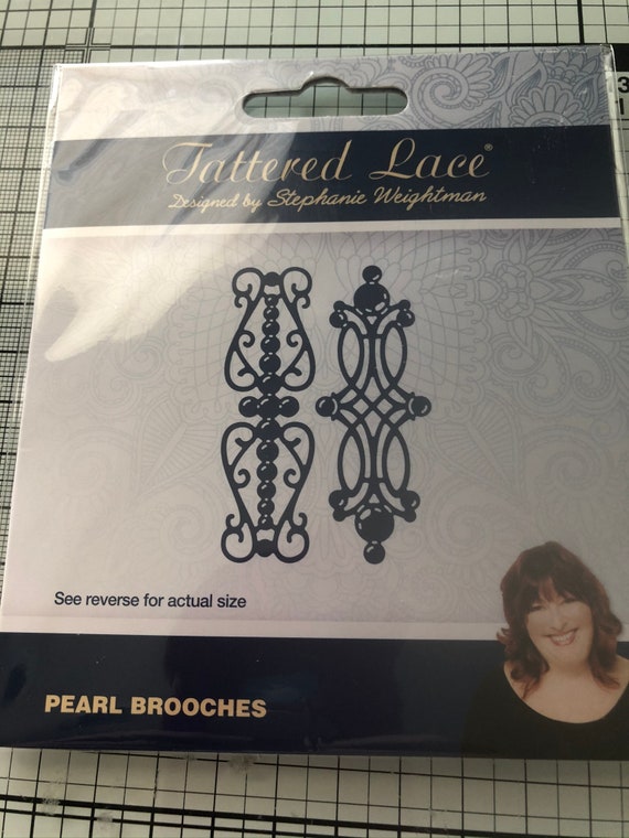 TTLD480 ~ RETIRED PRODUCT! Tattered Lace Dies ~ Angelique Border