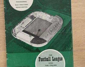 Collection of ENGLAND INTERNATIONAL Football Matches, Vintage, SOCCER Memorabilia