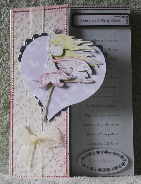 6 LOVELY DAISY FAIRIES FROM TATTERED LACE DIE CUTS ONE OF EACH COLOR