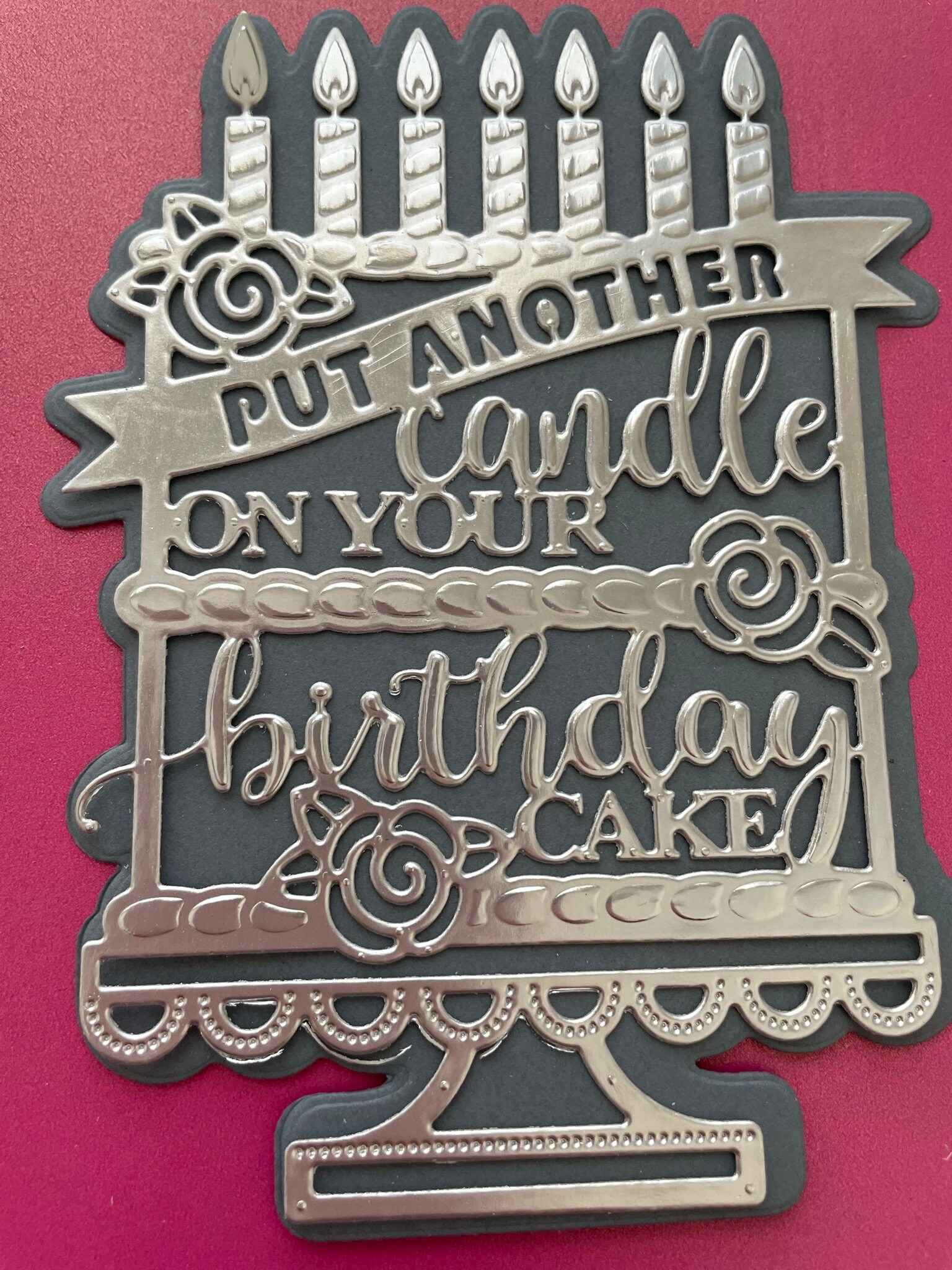 Die-cut Birthday Cake Placemat - 12 Sheets main image 1