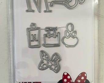Minnie Mouse Metal Craft Dies: Papercraft Embellishments