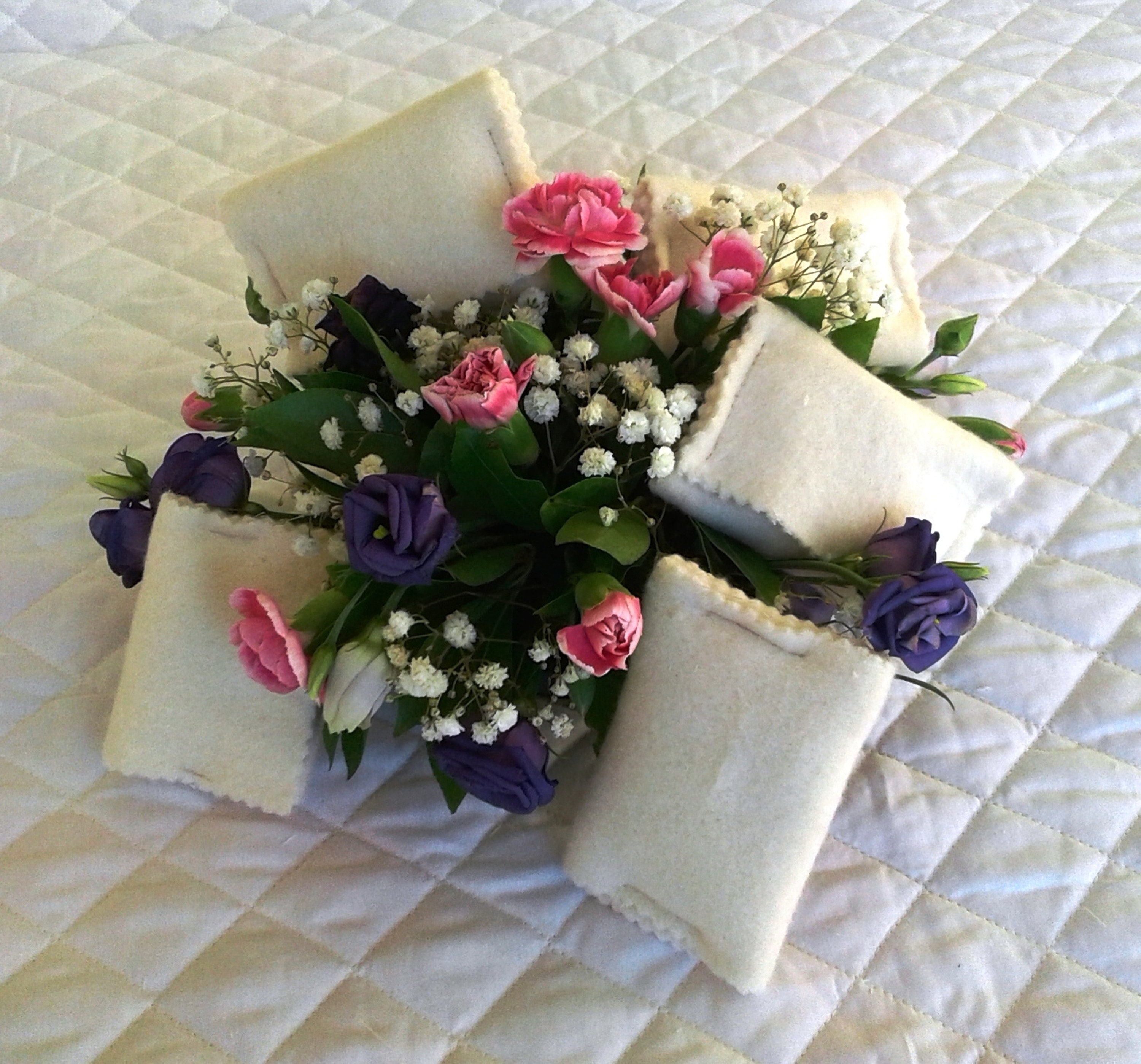 Blossom small baby coffin