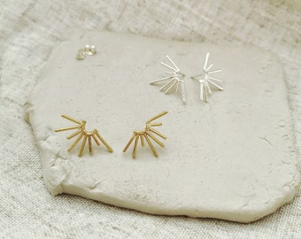 AURA// Sunburst Studs