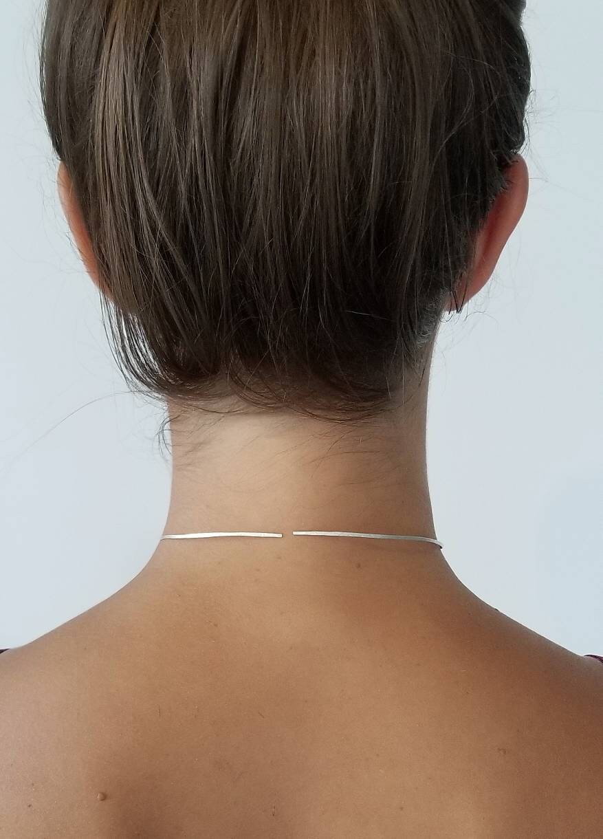 YLANA// Choker Necklace Sexy Collarbone Necklace Minimalist