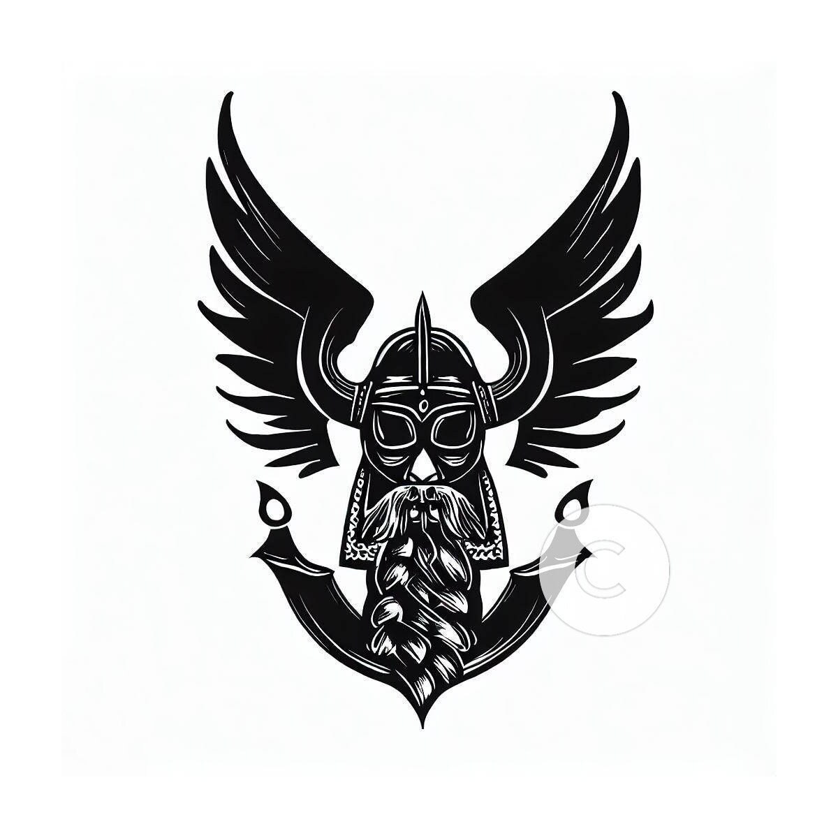 Mighty Warrior Viking Design Vector. Svg Eps Pdf Png Jpg - Etsy