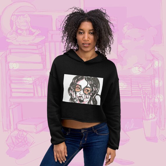 cute sweater crop tops