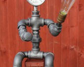 Industrial style lamp made from 1 quot Pipe Fittings