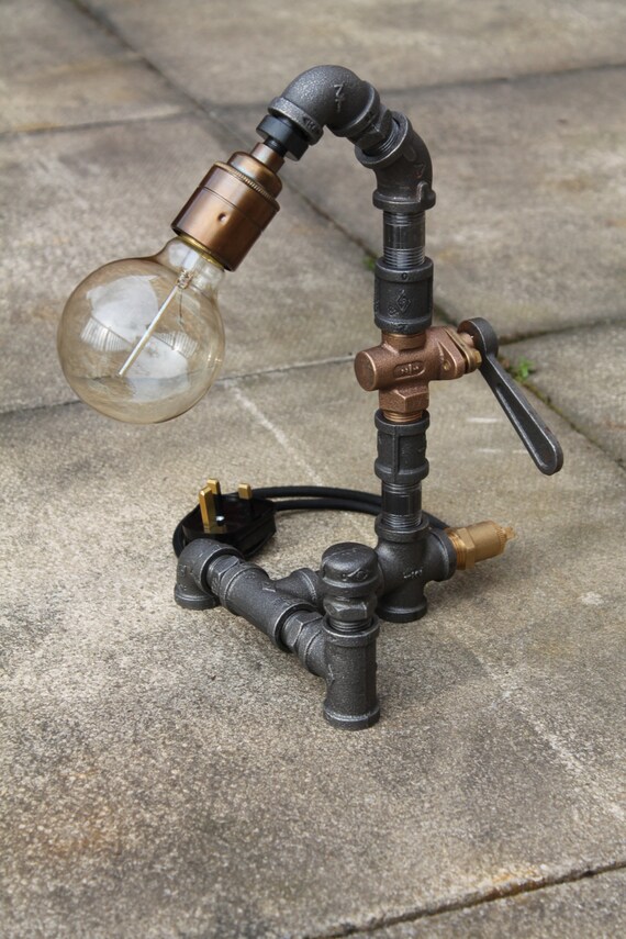 Steampunk Desk Table Lamp Etsy