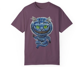 Cheshire Cat T-shirt - Etsy