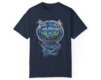 Cheshire Cat T-shirt - Etsy