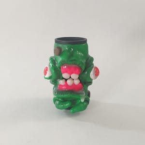 Monster Lighter Case Cover Horror Creepy Hand Sculpted Polymer Clay