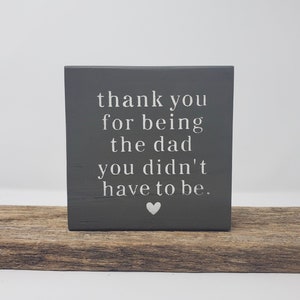 Step Dad Gift, Fathers Day, Gift from Daughter, Gift from Son, Gift for StepDad, Dad Gift, Father's Day Gift, Gift Step Dad image 1