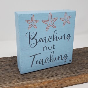 Retirement Gift for Teachers, Teacher Signs, Teacher Gifts image 5