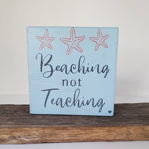 Retirement Gift for Teachers, Teacher Signs, Teacher Gifts image 2