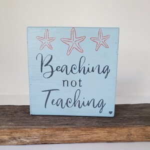 Retirement Gift for Teachers, Teacher Signs, Teacher Gifts image 8