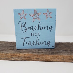 Retirement Gift for Teachers, Teacher Signs, Teacher Gifts image 7