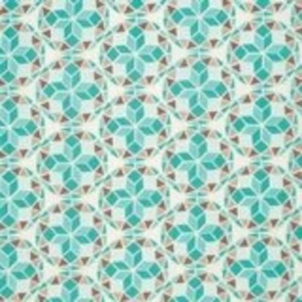 Clearance sale!! 1 Full Yard Joel Dewberry Birch Farm Cotton in Egg Blue, Aqua Quilting Fabric, PWJD095.EGGBL