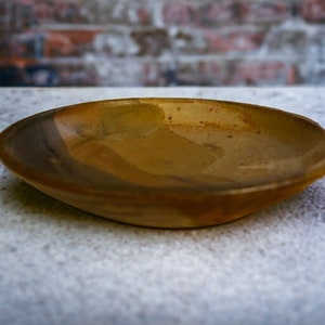 Studio Art Pottery Deep Dish Plate