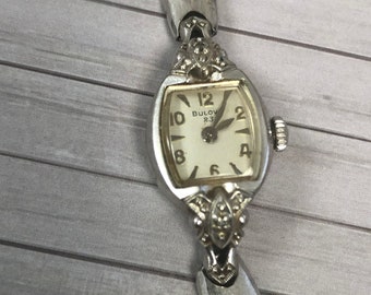vintage bulova womens watch