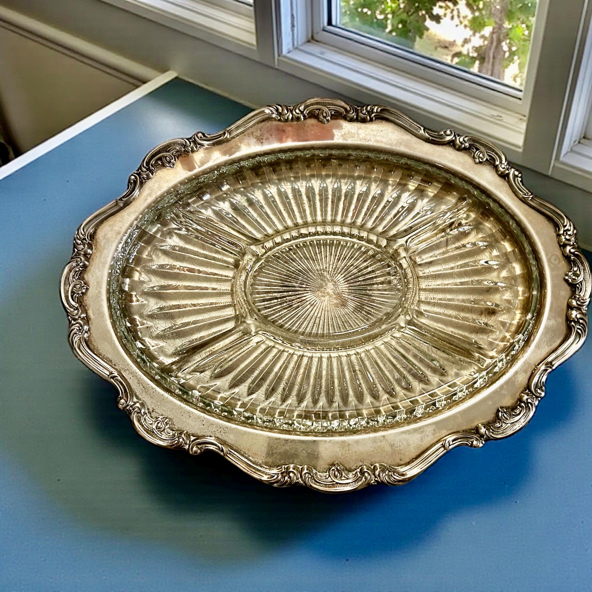 Gorham Heritage Tray - Etsy