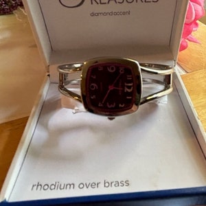 Maurices Vintage Quartz Japan Movt Watch Blue & Silver