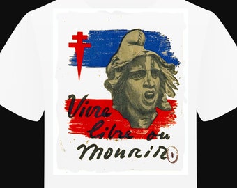 Tshirt "Vivre libre!"