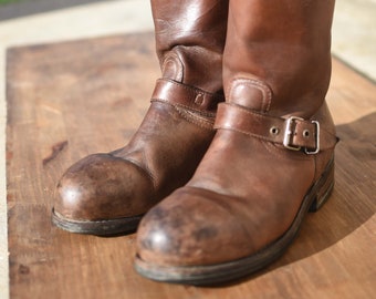 Mexicana boots brown shelled