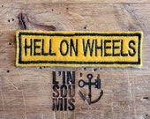 Rare patch patch embroidered Hell on Wheels
