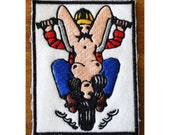 Biker embroidered patch 69 rare