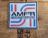 Rare patch patch embroidered AMF 39 R american motherf
