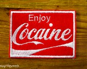 Rare patch embroidered patch Enjoy C