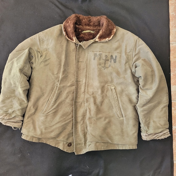 French Navy Coulange Mayenne Deck Jacket - Etsy