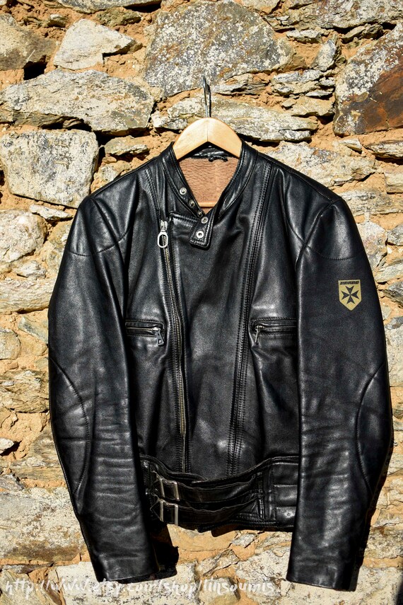 harro leather jacket