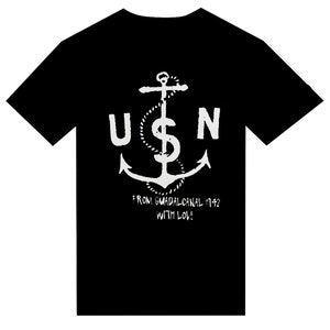 Tshirt &quot;USN from Guadalcanal 1942 with love&quot;