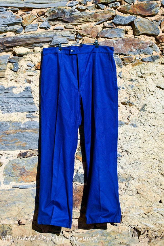 1960 french workwear pant mint