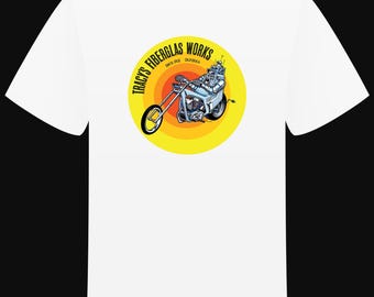 "Tracy's fiberglass work 70's" t-shirt