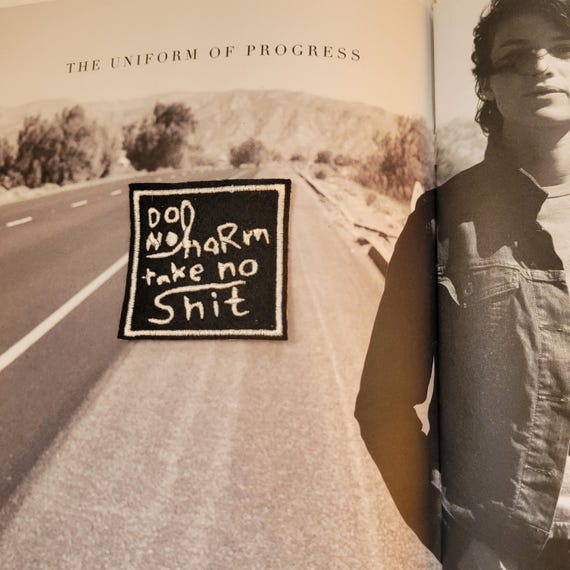 Rare embroidered patch "Do no harm" - image 4