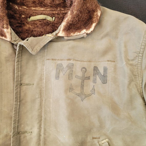French Navy Coulange Mayenne Deck Jacket - Etsy