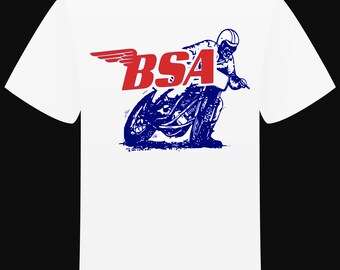 "BSA" bike race T-shirt