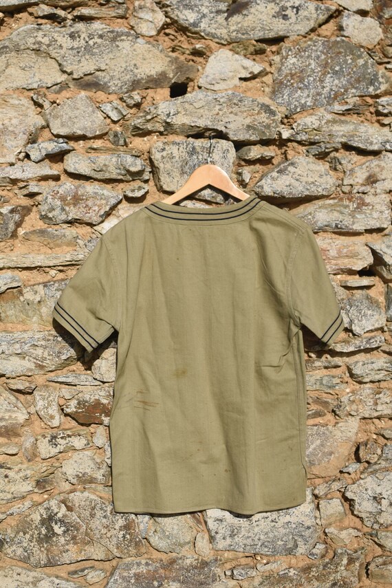 30's/40'S French sailor shirt / Marinière 30's/40… - image 5